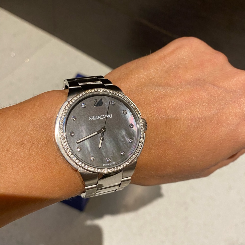 Swarovski City Grey Bracelet Watch